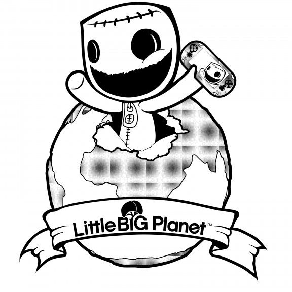 Little big planet planet coloring pages coloring pages