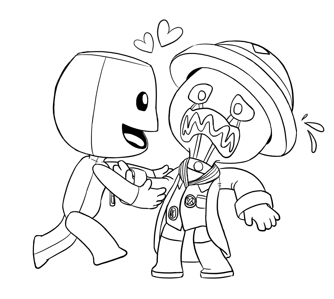 Sackboy x newton drawing process by dj