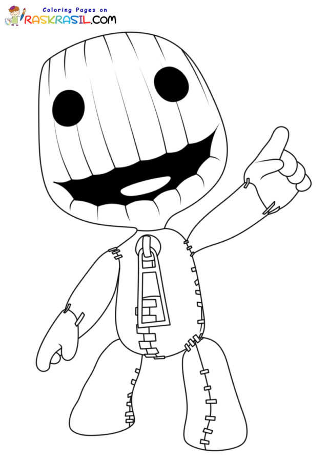 Little big planet coloring pages