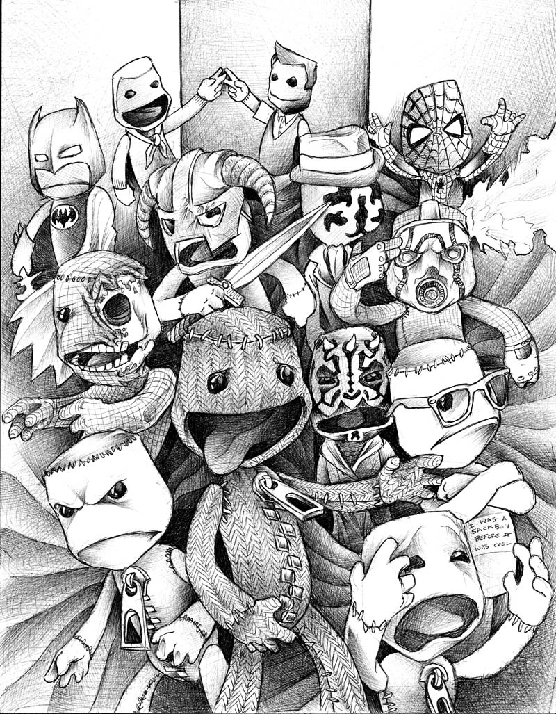 Little big planet series fan art game