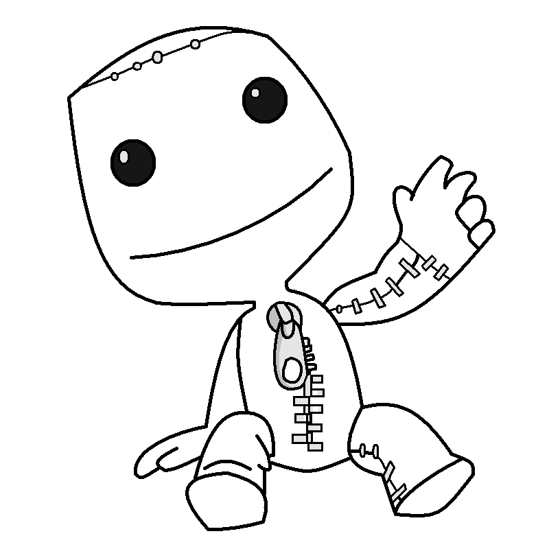Sackboy base by somco on
