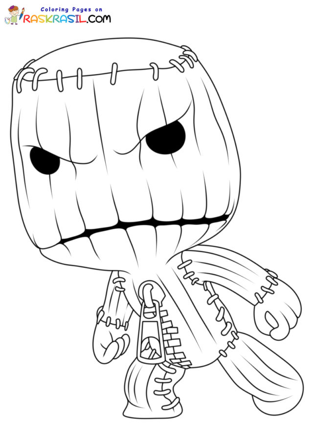 Little big planet coloring pages