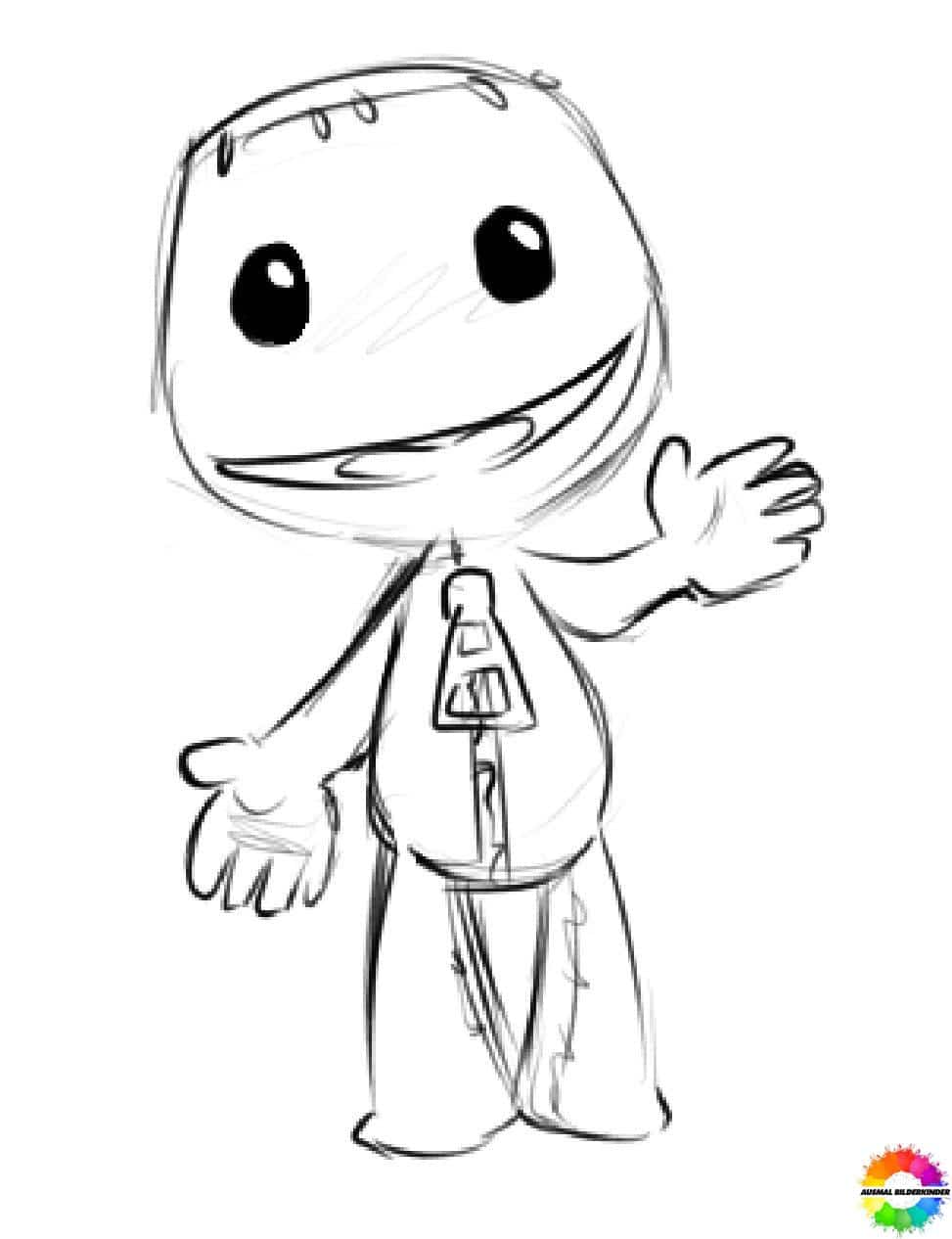Littlebigplanet coloring pictures