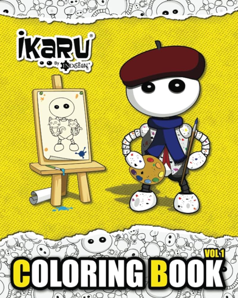 Ikaru coloring book vol mele alfredo galavis francis books