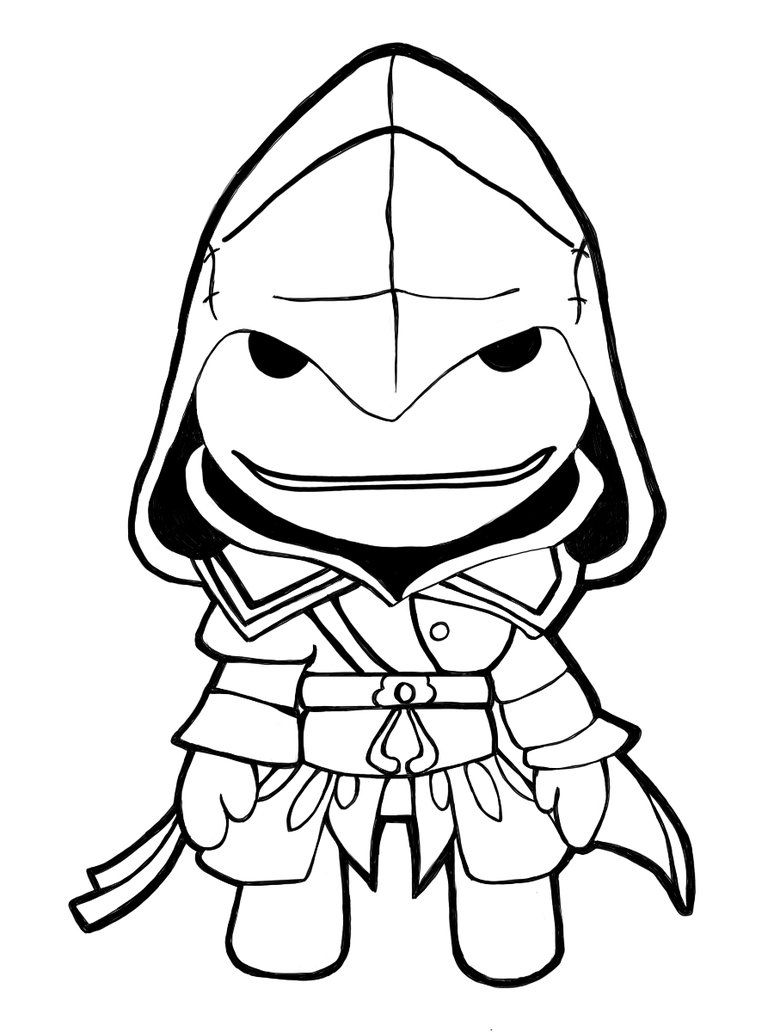 Big little planet little big planet coloring pages coloring pages to print