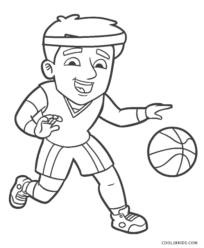 Smooth basketball coloring pages basketball free mens sports