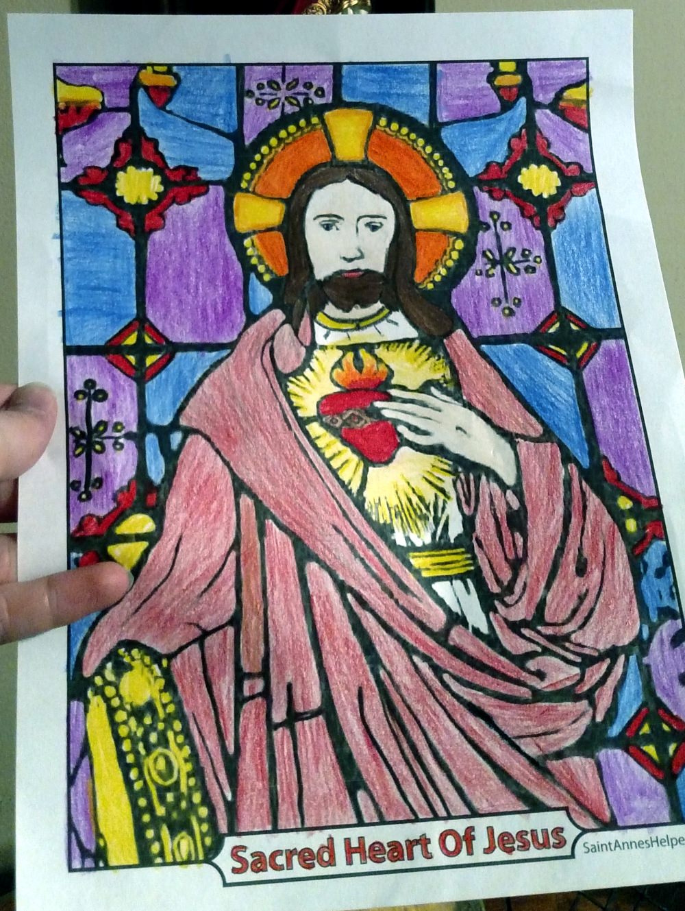First friday devotion âïâï sacred heart coloring page and prayers