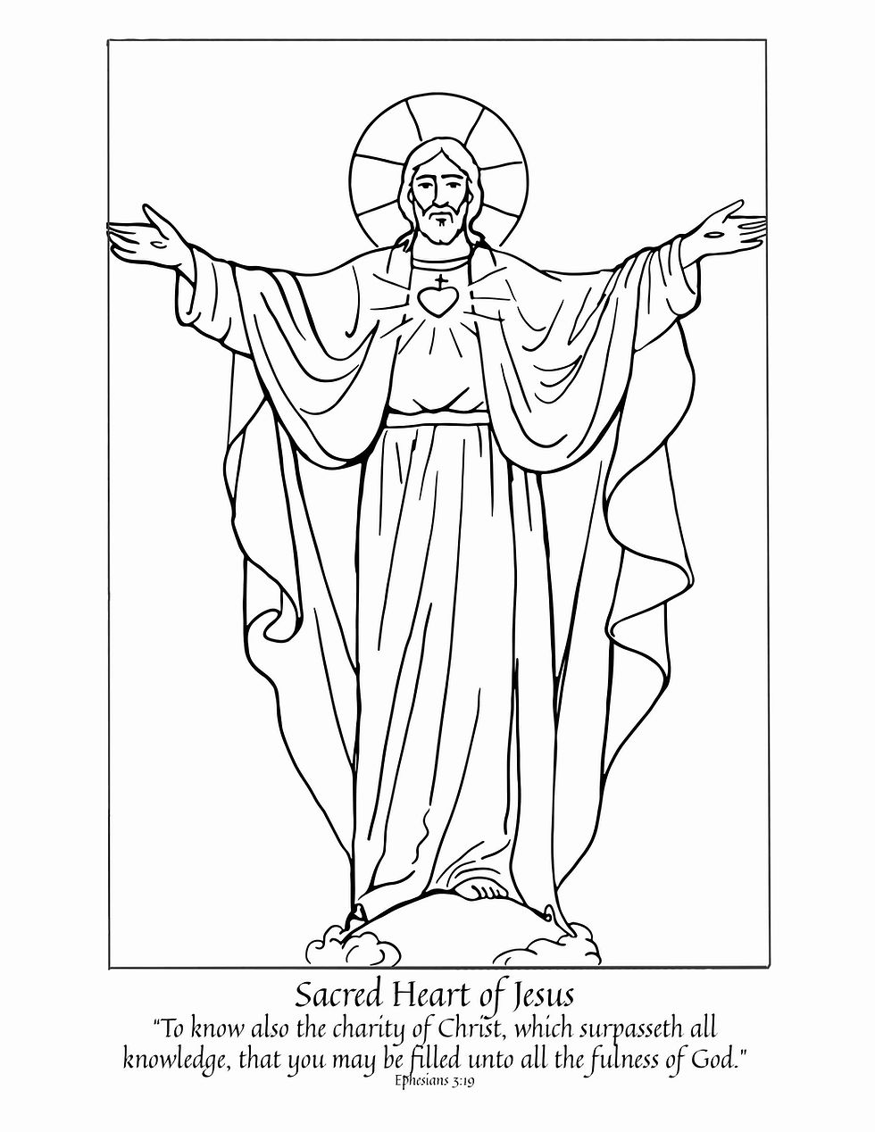 Pentecost coloring page set liturgy of the home