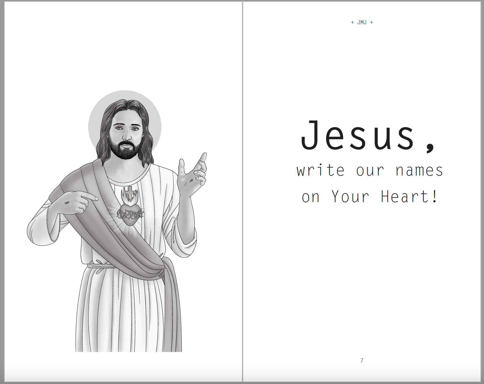 Write our name on your heart digital copy family consecration to the