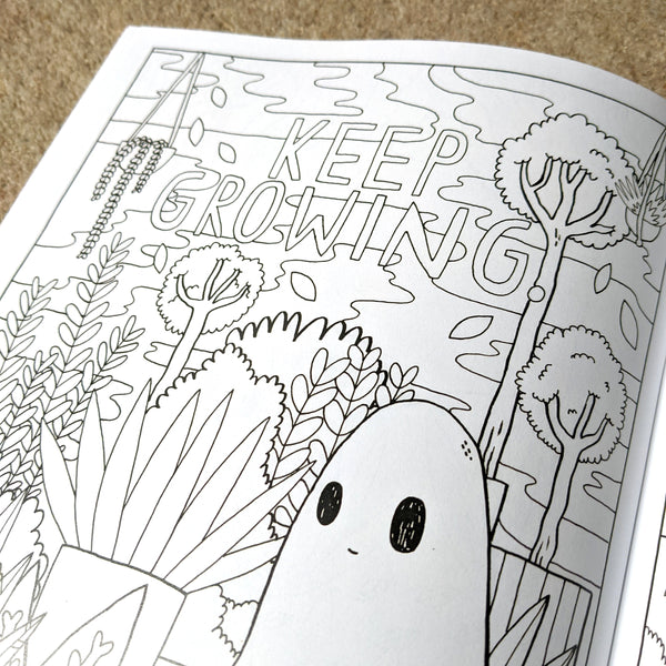 Sgc colouring book â the sad ghost club