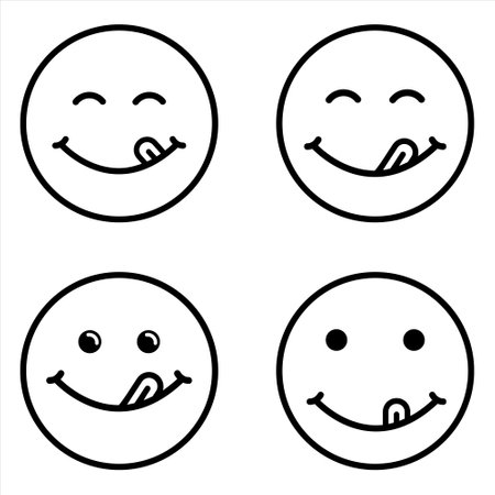 Smiley face coloring pages stock photos and images
