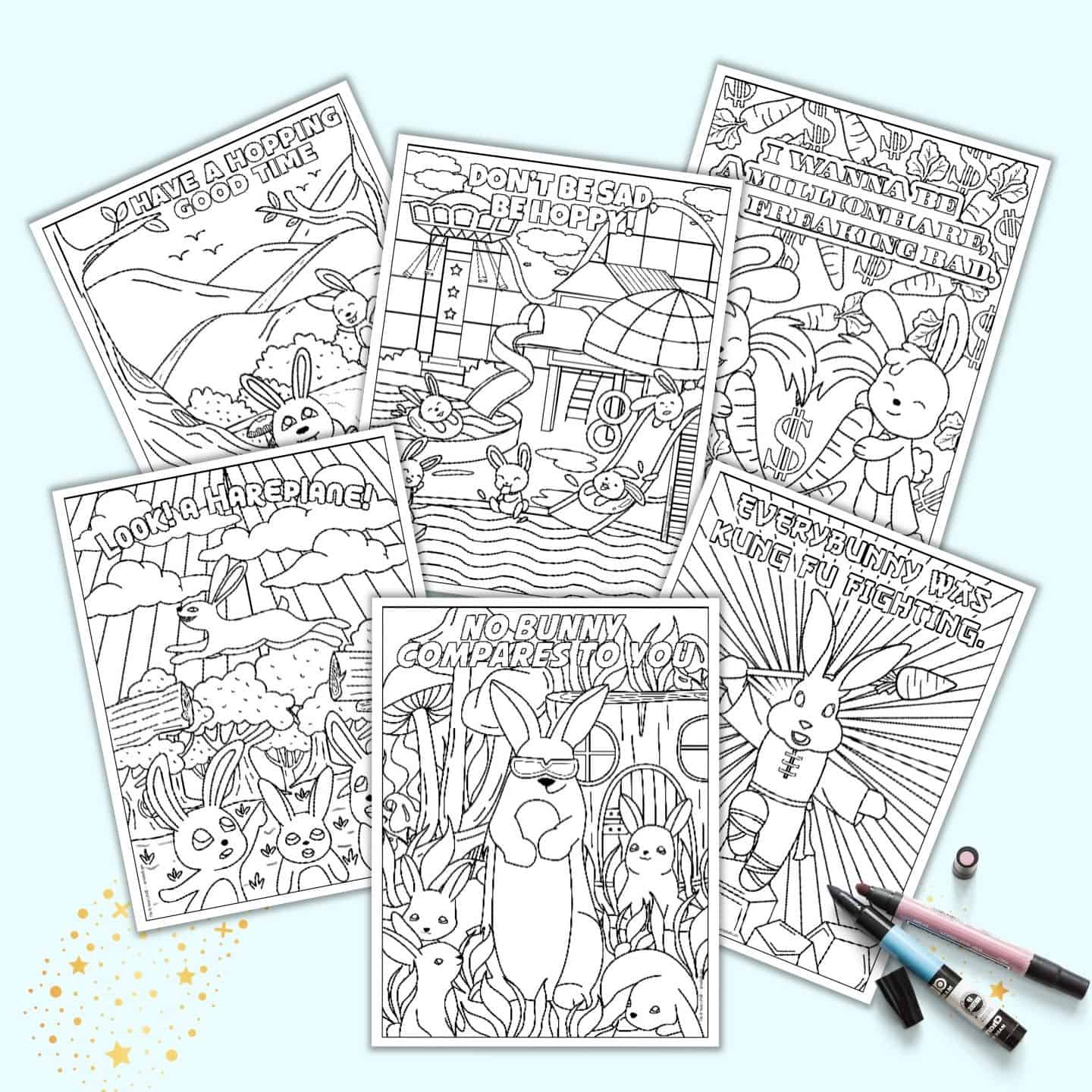 Free printable easter egg coloring pages for adults