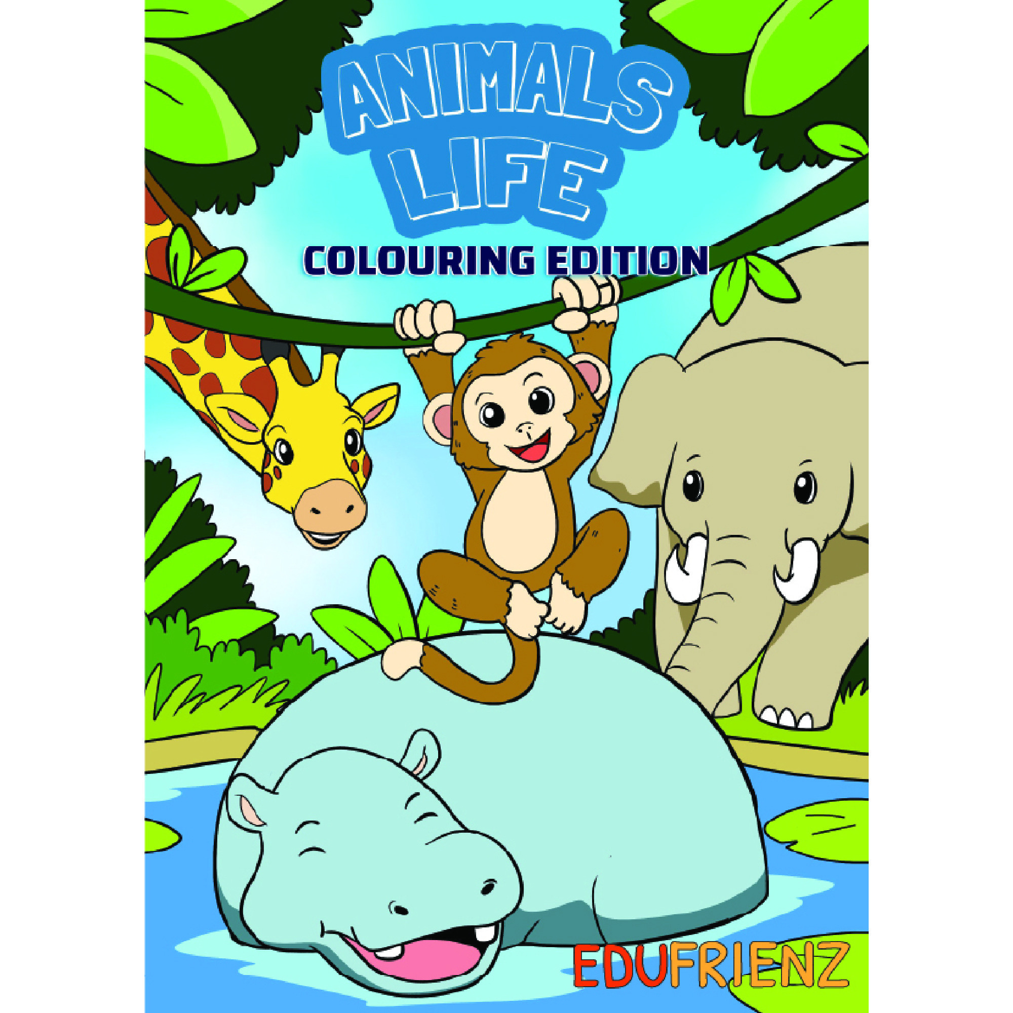 Safari coloring pages