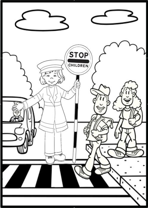 Olivia road safety louring page â road safety pedestrian safety road traffic safety