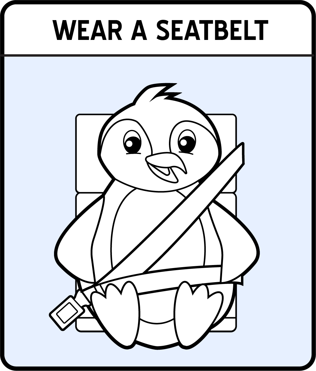 Safety sign coloring pages for kids blog