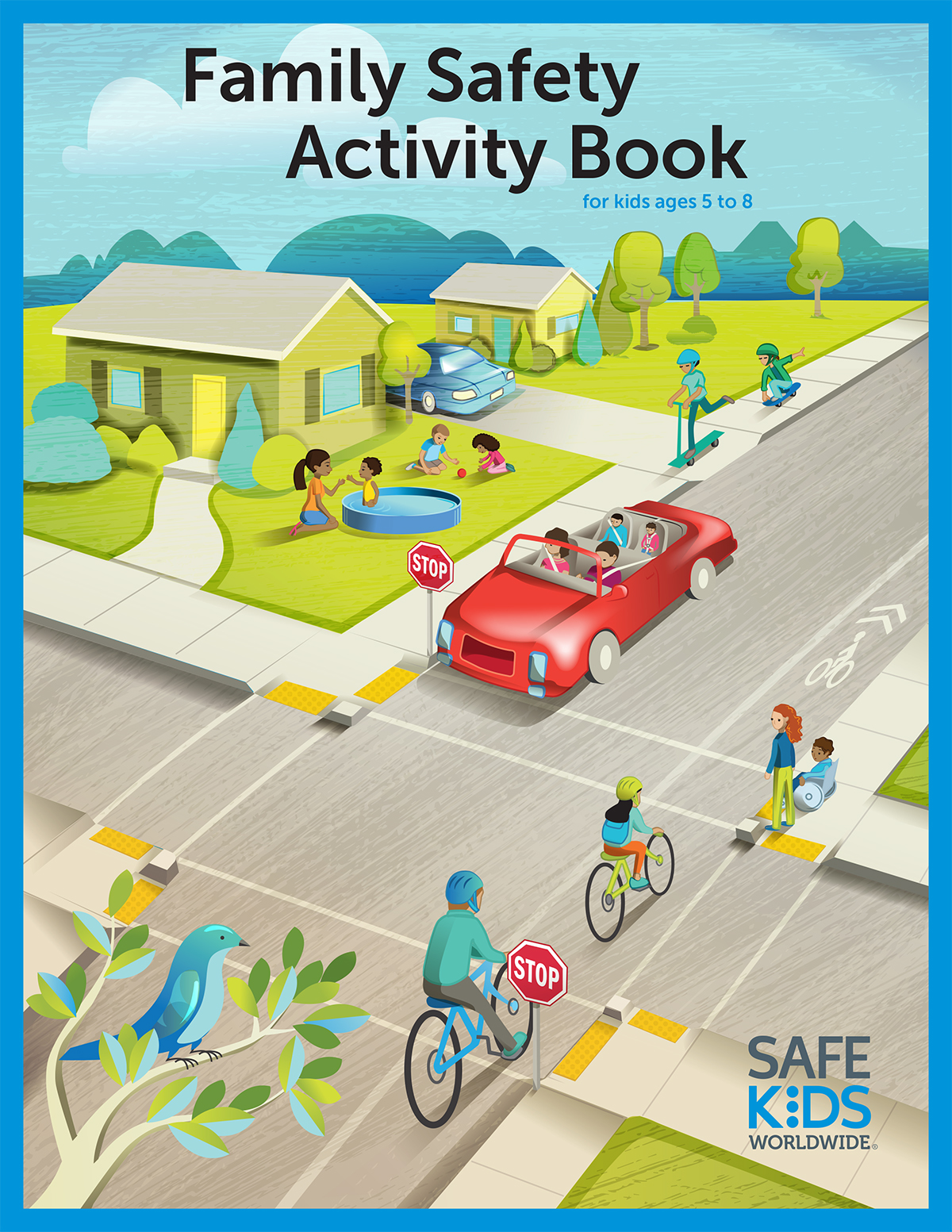 Family safety activity book safe kids worldwide