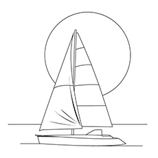 Best boats and ships coloring pages for your little ones