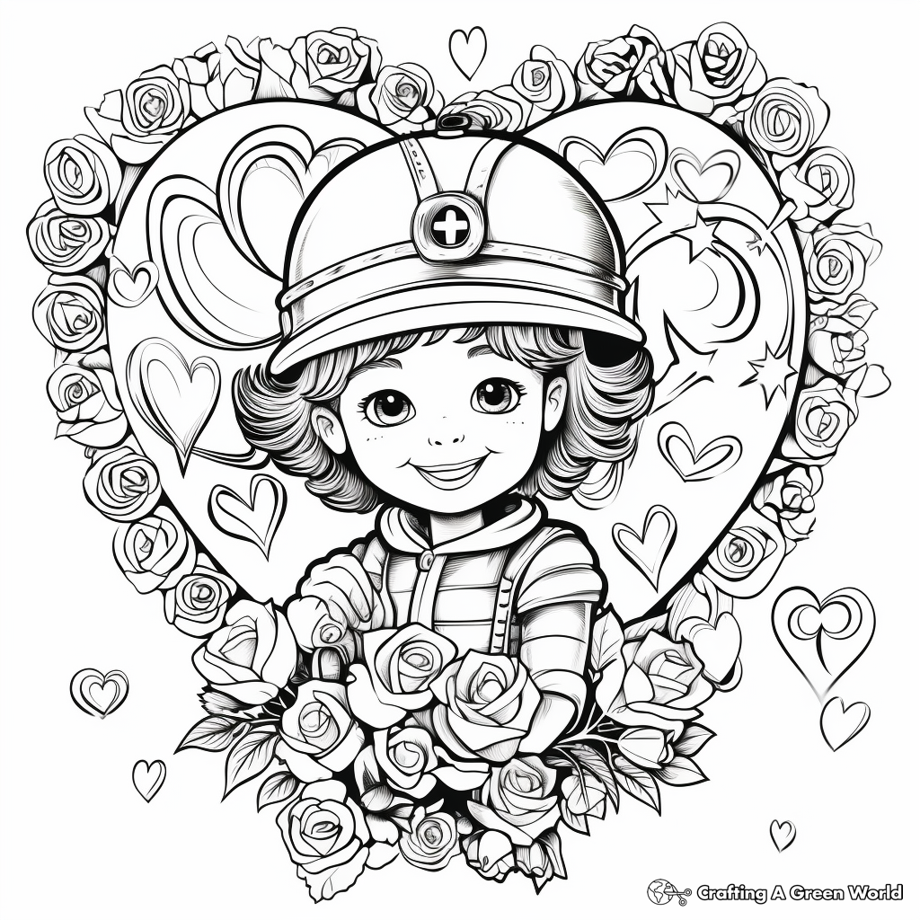 I love you coloring pages