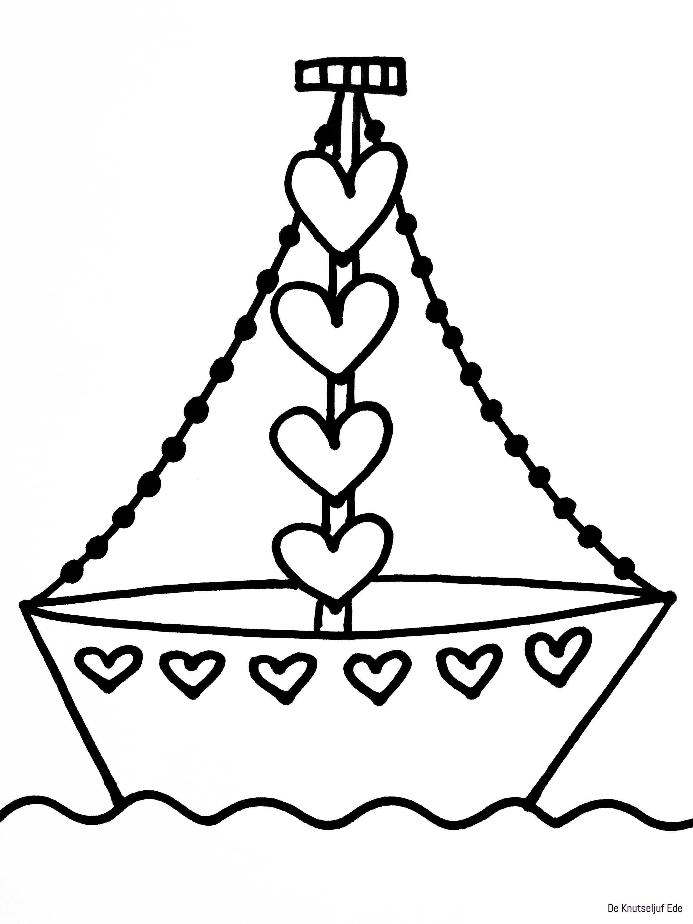 Coloring pages valentines day