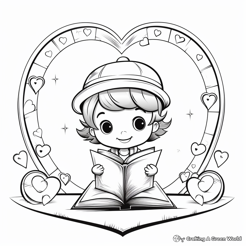 I love you coloring pages