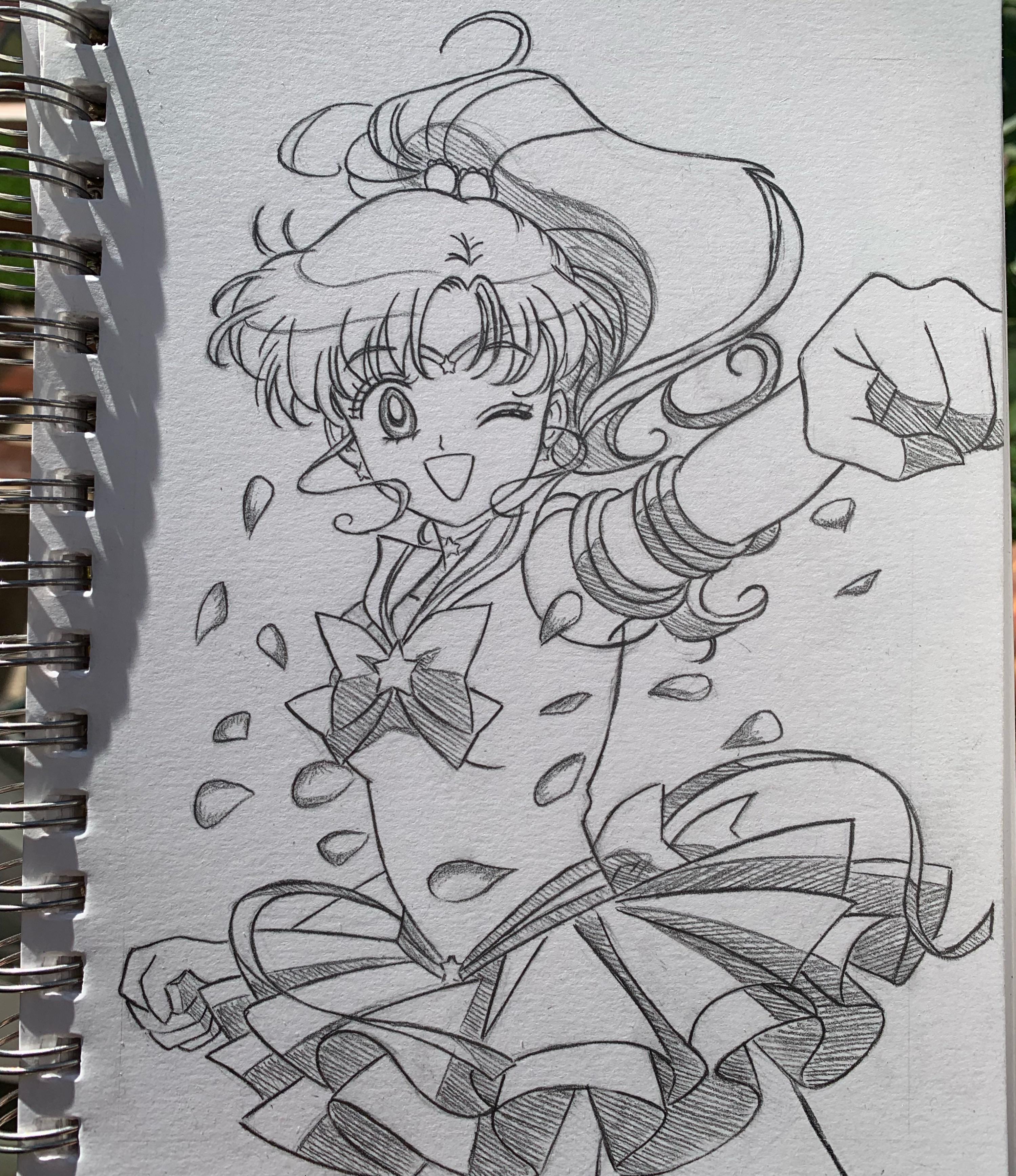 Sailor jupiter drawing by me ð shes a fav rsailormoon
