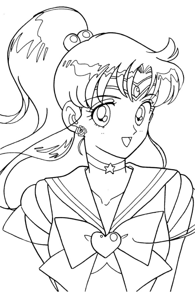 Coloring pages of sailor moon download and print for free