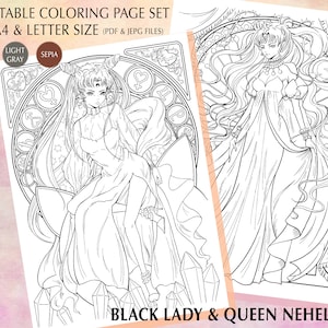 Sailor moon coloring
