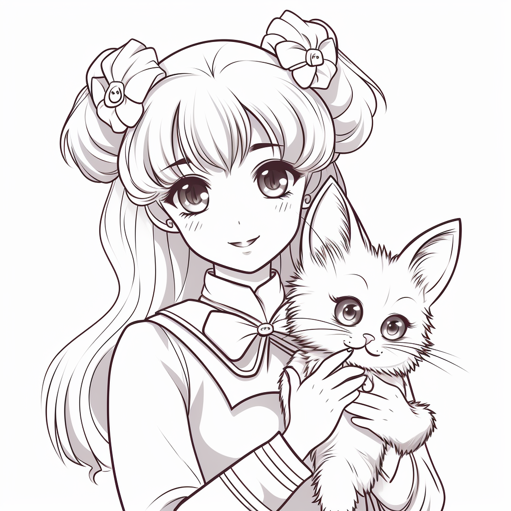 Sailor moon coloring books for children coloring pages