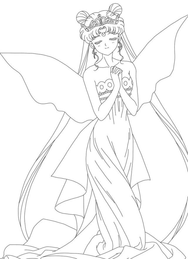 Elegant photo of sailor moon coloring pages