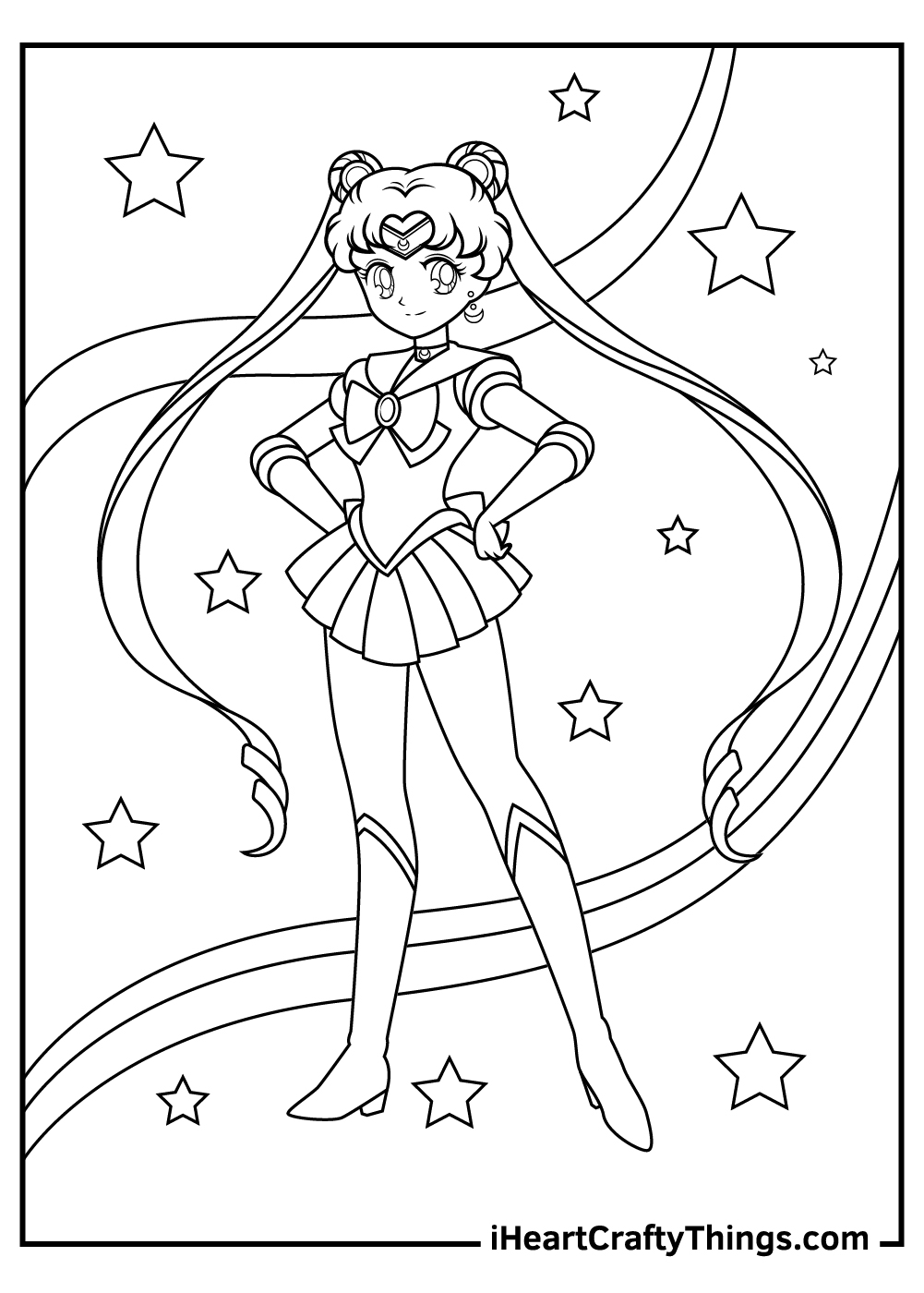 Impressive sailor moon worksheet