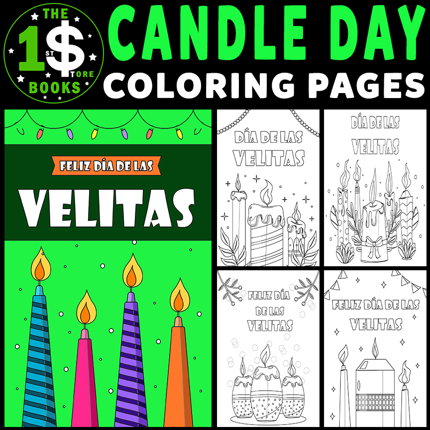 World candle day coloring pages dãa de las velitas dãcembre coloring sheets made by teachers