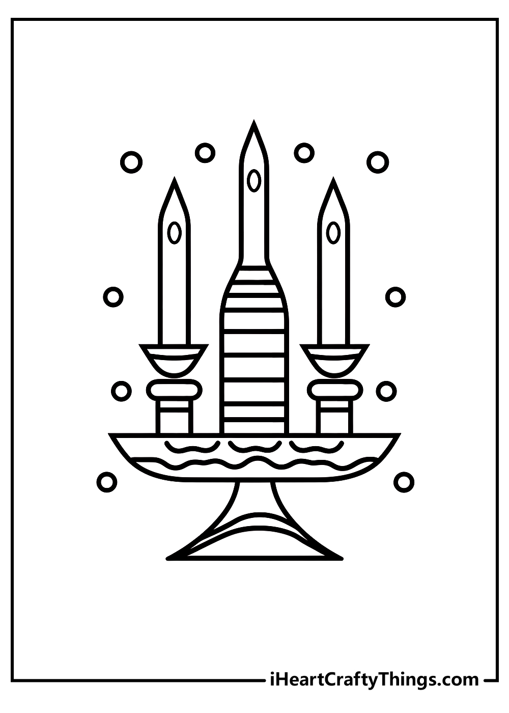 Hanukkah coloring pages free printables