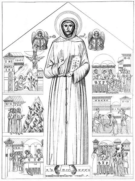 Francis of assisi available as framed prints photos wall art and photo gifts