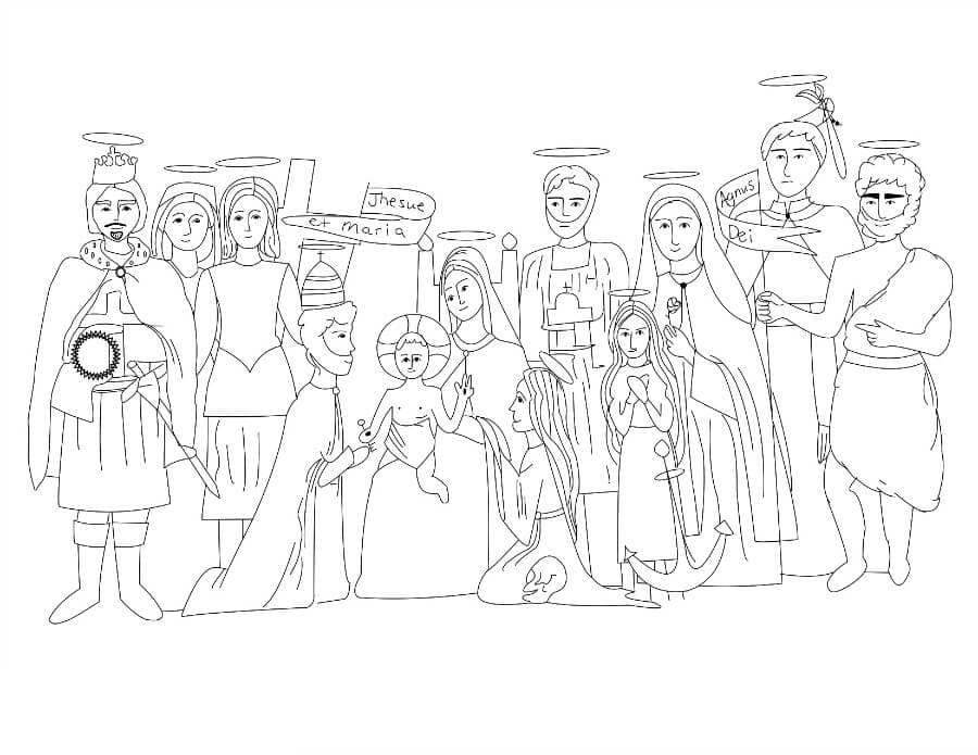 Colombia coloring pages