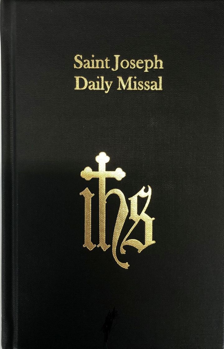 Saint joseph catholic daily missal latin online christian supplies shop
