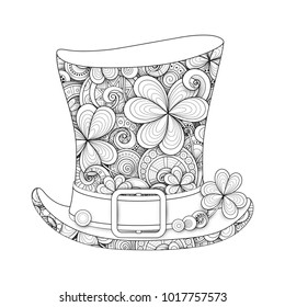 St patricks day coloring pages vector art icons and graphics for free download