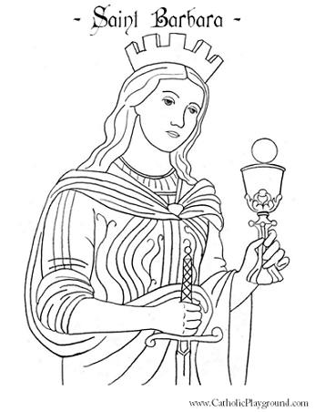 Saints coloring pages â catholic playground