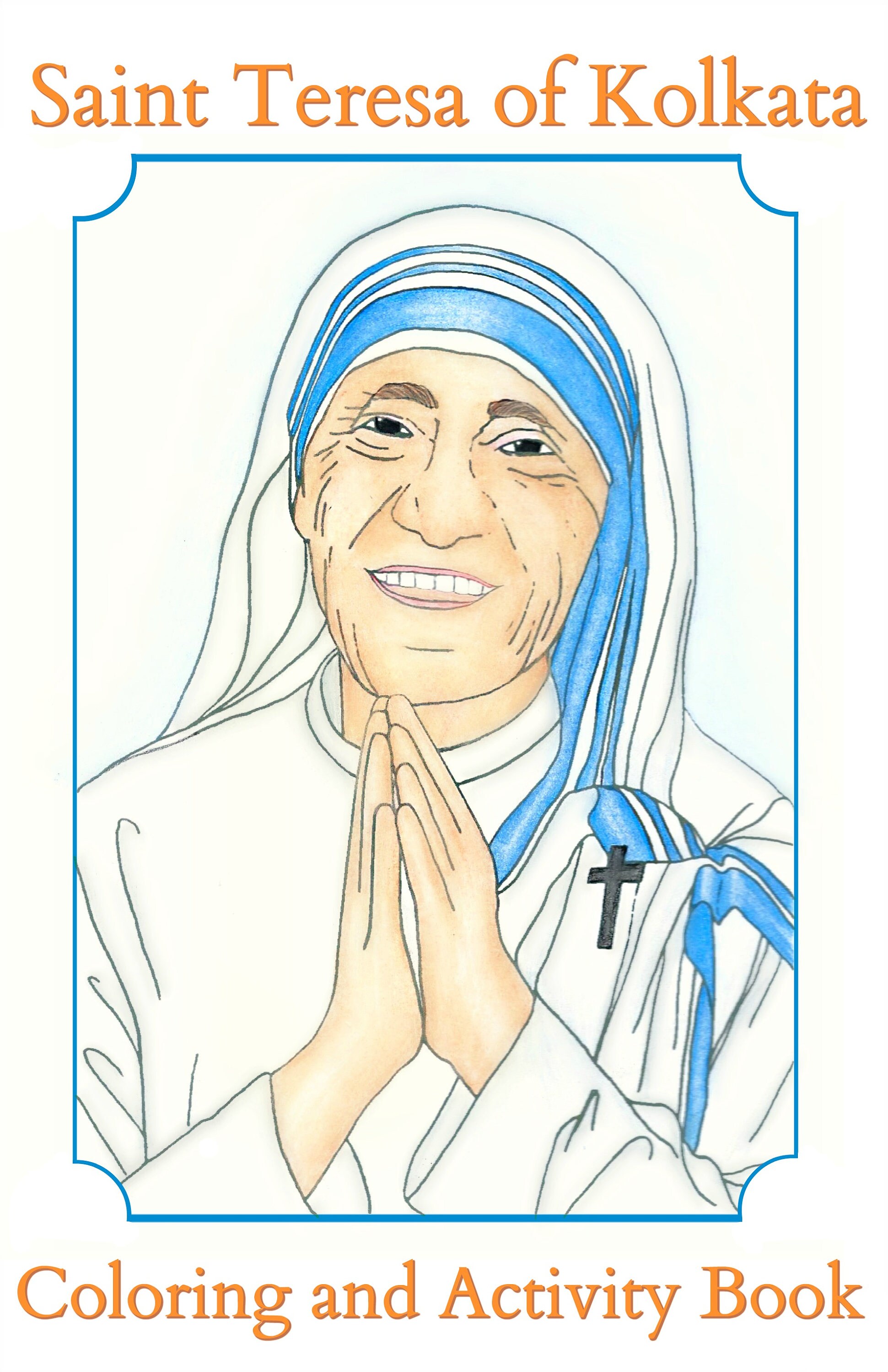 Printable saint teresa of kolkata coloring book