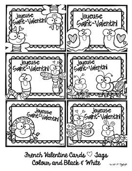 French valentines day cards â tags â set printable valentines cards valentine day cards printable valentines day cards