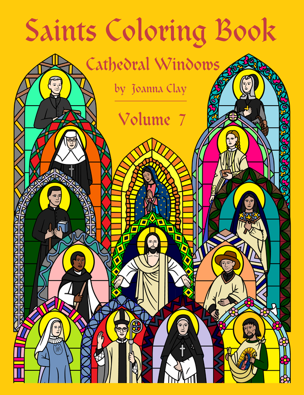 Saints coloring book vol