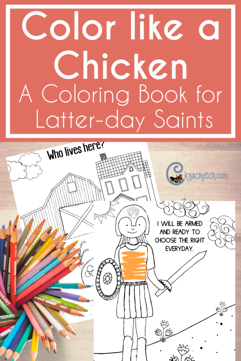 Color like a chicken