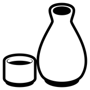 Sake emoji coloring page free printable coloring pages