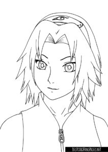 Naruto coloring pages