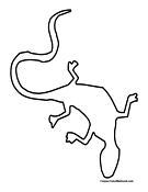 Salamander coloring pages