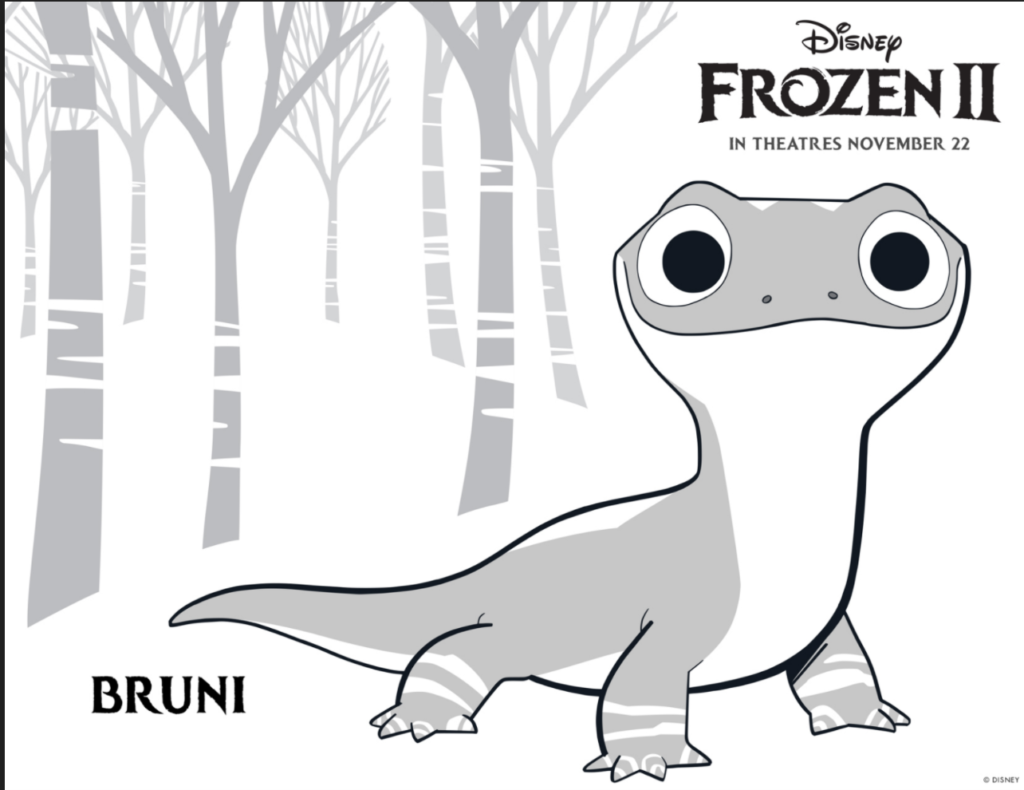 Frozen coloring pages and activities