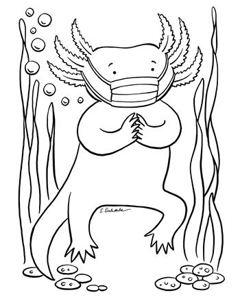 Coloring page tuesday