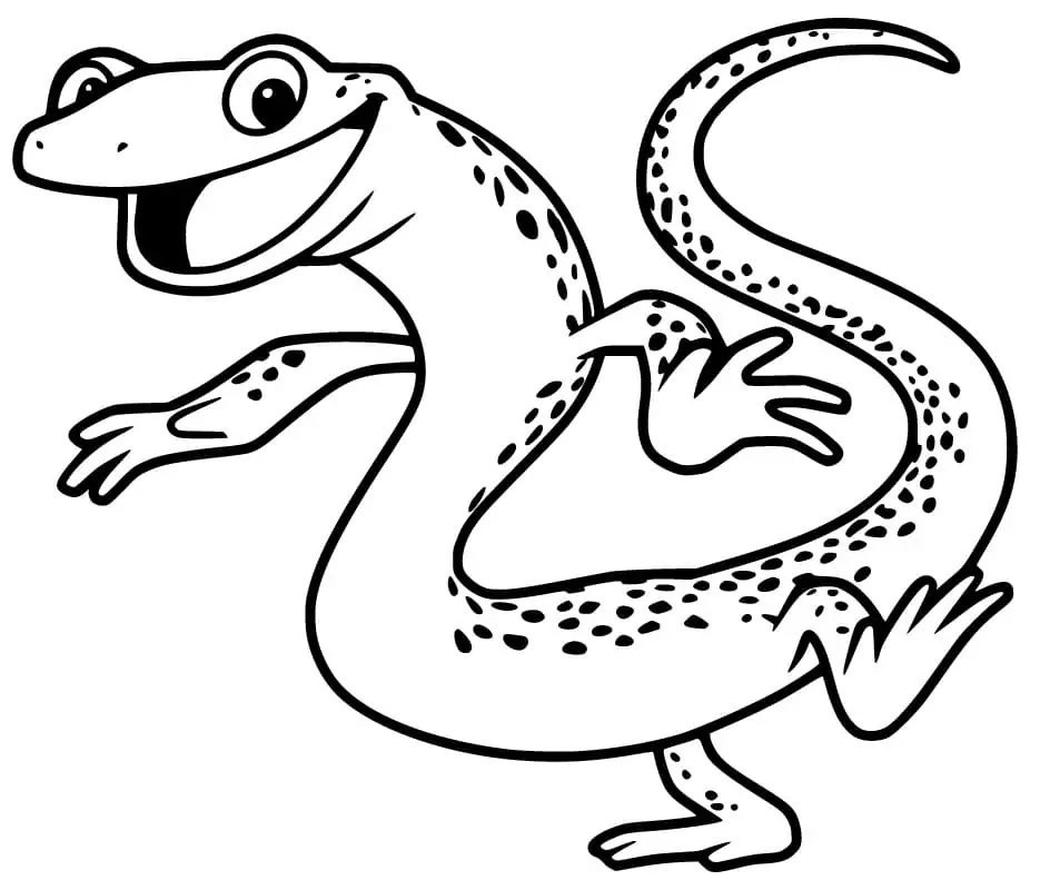 Salamander malvorlagen