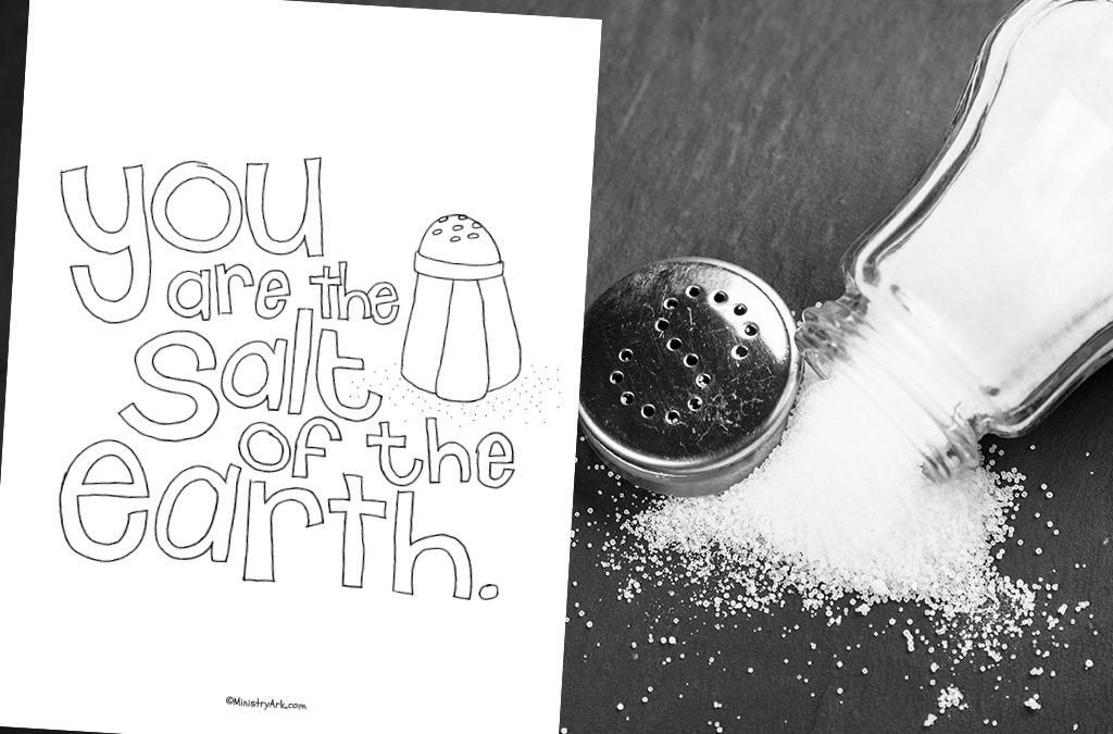 Salt of the earth printable matthew â