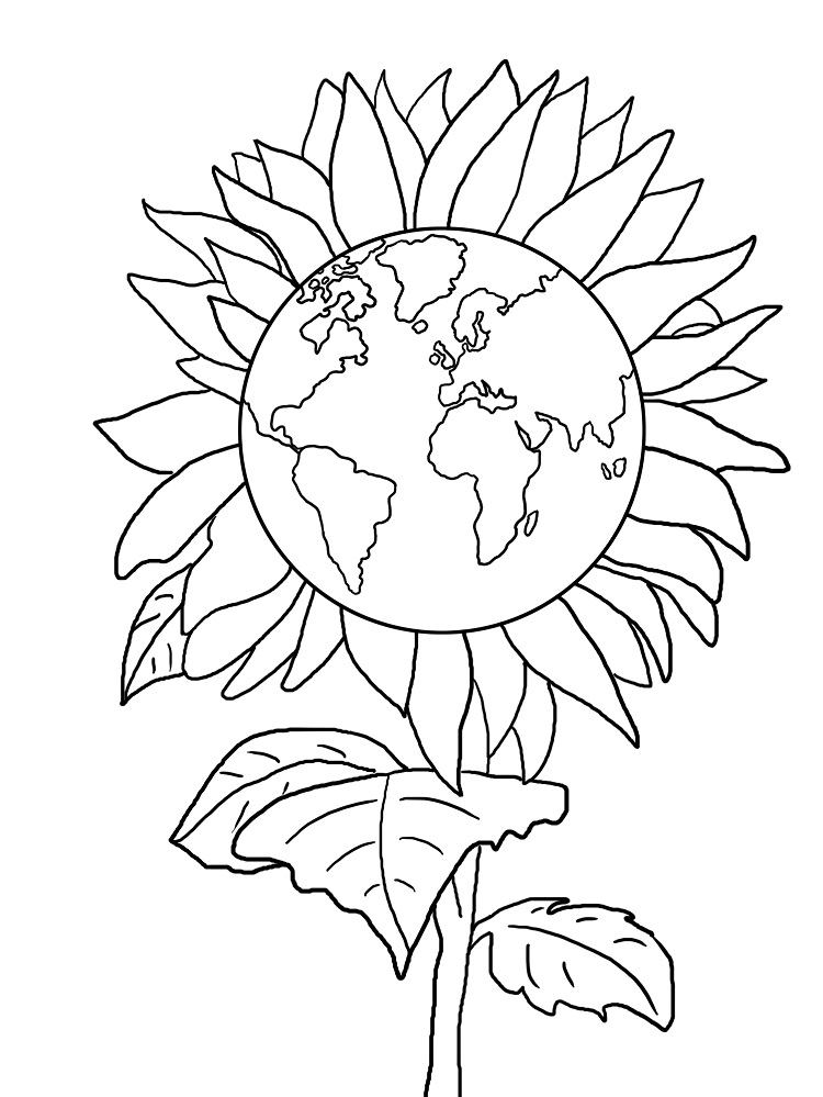Earth day coloring pages for all ages celebrating our pla