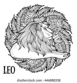 Adult coloring page antistress art therapy vector de stock libre de regalãas
